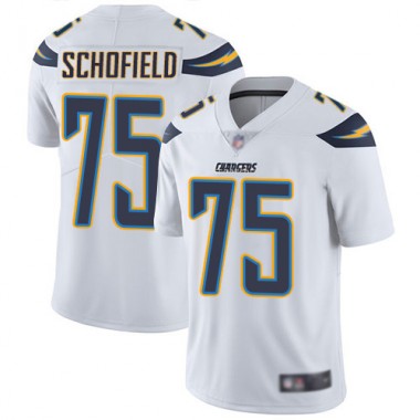 Los Angeles Chargers NFL Football Michael Schofield White Jersey Men Limited  #75 Road Vapor Untouchable->los angeles chargers->NFL Jersey